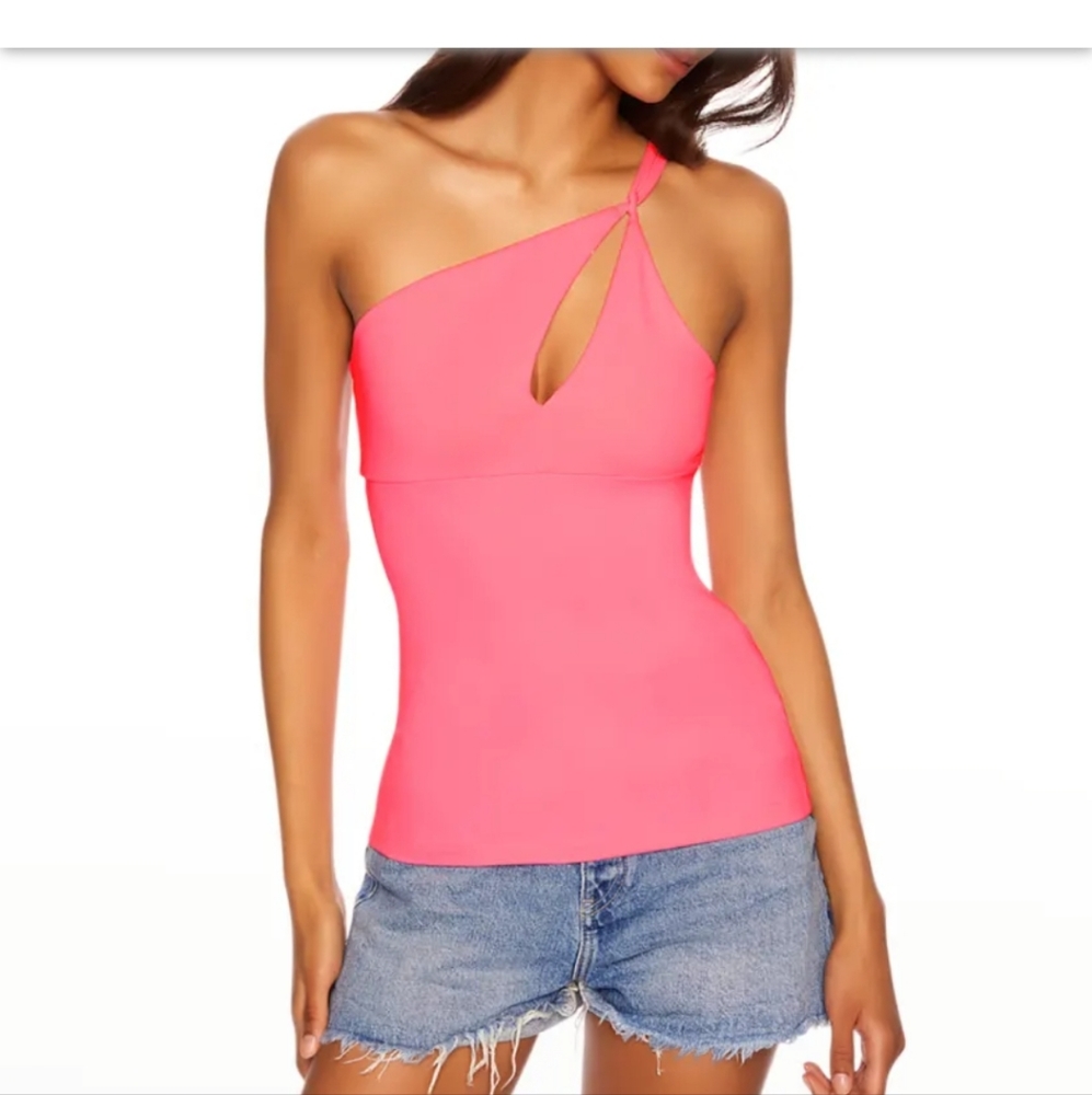 NWT Susana Monaco one shoulder top